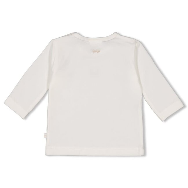 Feetje - Longsleeve Embroidery Beer Offwhite - The Knits
