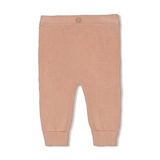 Feetje Feetje - Broek Gebreid Roze  -  The Knits