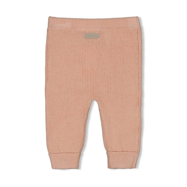 Feetje - Broek Gebreid Roze  -  The Knits