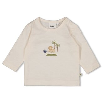 Feetje Feetje - Longsleeve Offwhite - Safari Savage