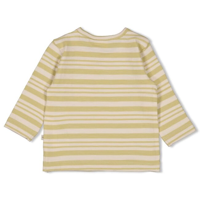 Feetje - Longsleeve Streep Groen - Safari Savage