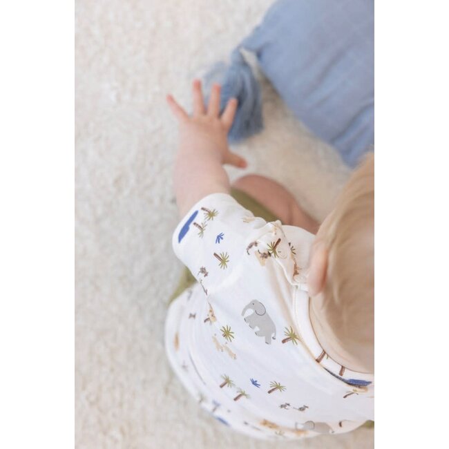 Feetje - T-shirt AOP Offwhite - Safari Savage