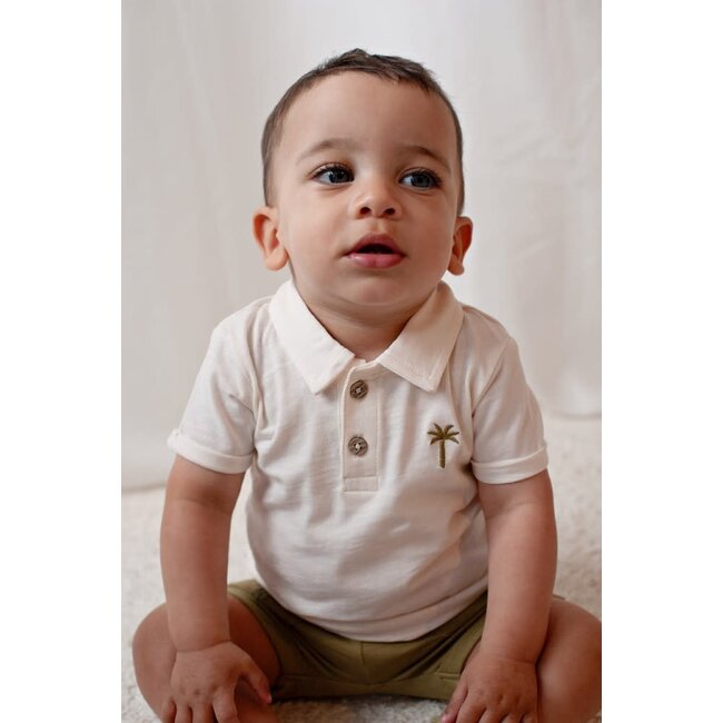 Feetje - Polo Offwhite - Safari Savage