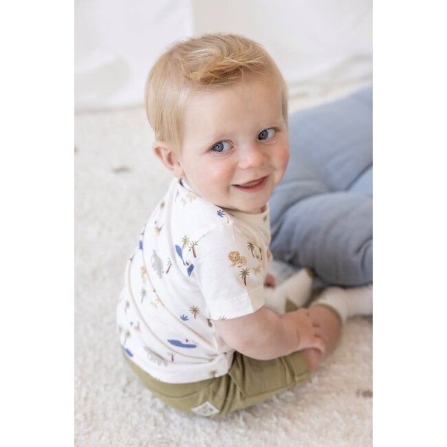 Feetje - Short Groen - Safari Savage