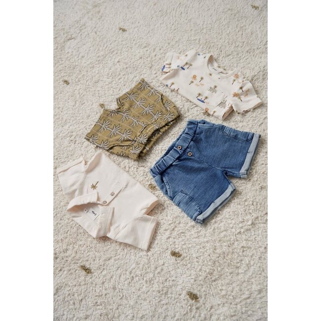 Feetje - Short Jogg Denim Lichtblauw - Safari Savage