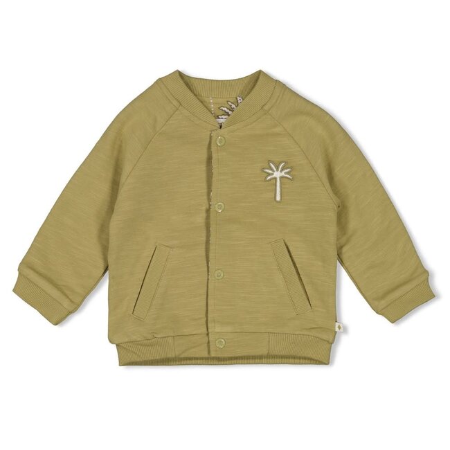 Feetje - Omkeerbaar Bomberjack Groen - Safari Savage