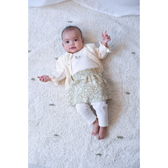 Feetje - Jurk AOP Groen - Let Your Dreams Blossom