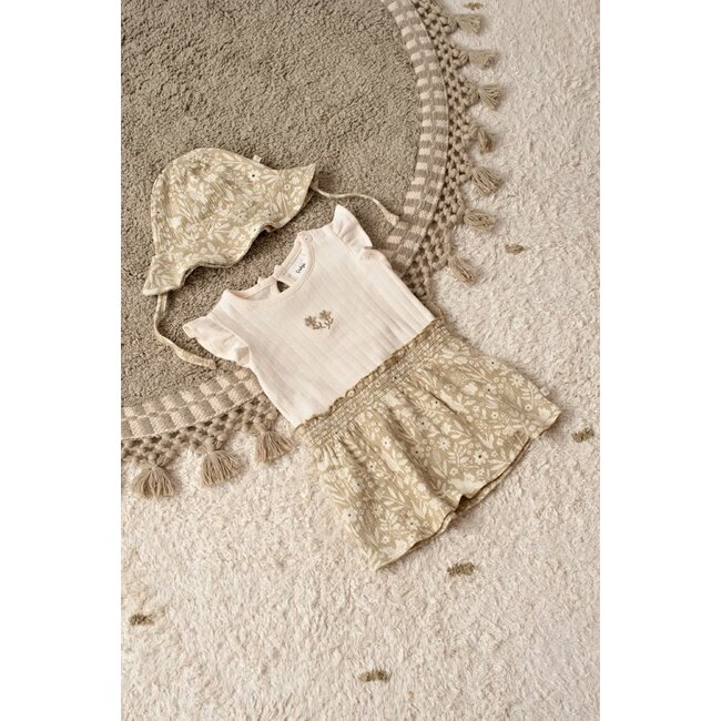 Feetje - Jurk AOP Groen - Let Your Dreams Blossom