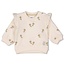 Feetje - Sweater AO Embroidery Relaxed Fit Offwhite - Let Your Dreams Blossom