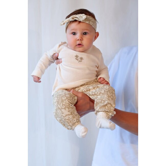 Feetje - Longsleeve Pointelle Rib Offwhite - Let Your Dreams Blossom