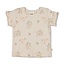 Feetje - T-shirt Pointelle Rib AOP Offwhite - Let Your Dreams Blossom