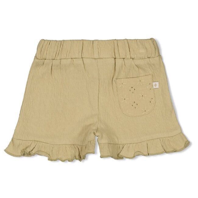 Feetje - Short Crinkle Ruches AOP Groen - Let Your Dreams Blossom