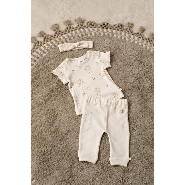 Feetje - Broek Offwhite - Let Your Dreams Blossom