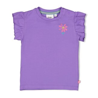 Feetje Feetje - T-shirt Paars - Rolling into Spring