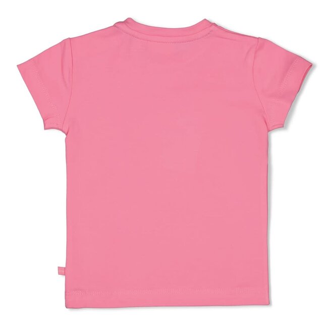 Feetje - T-shirt Roze- Rolling into Spring