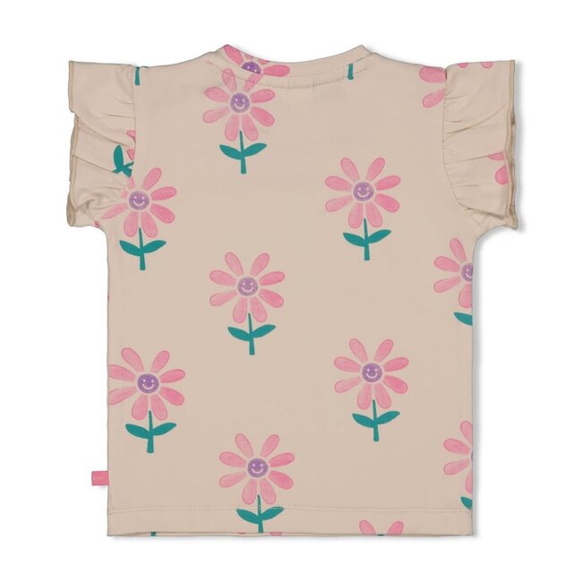 Feetje - T-shirt AOP Offwhite - Rolling into Spring