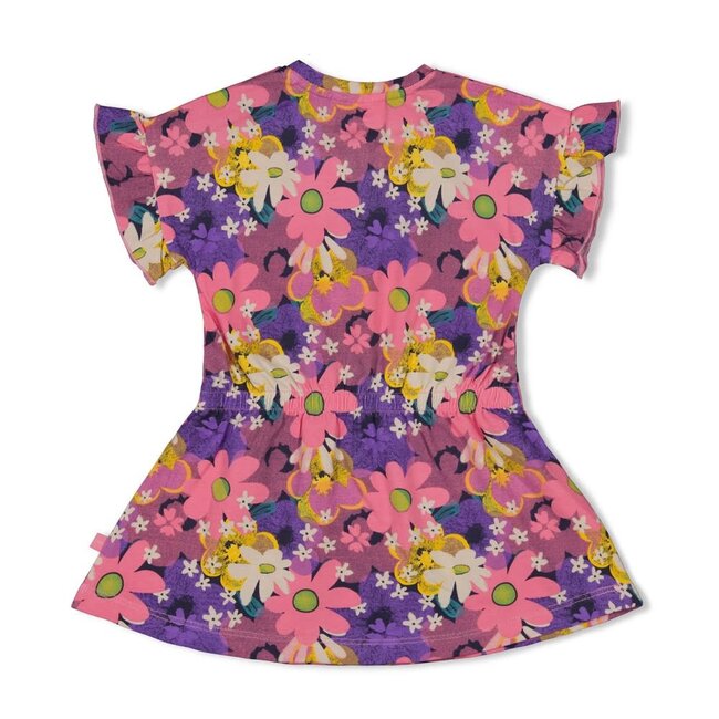 Feetje - Jurk AOP Roze - Rolling into Spring