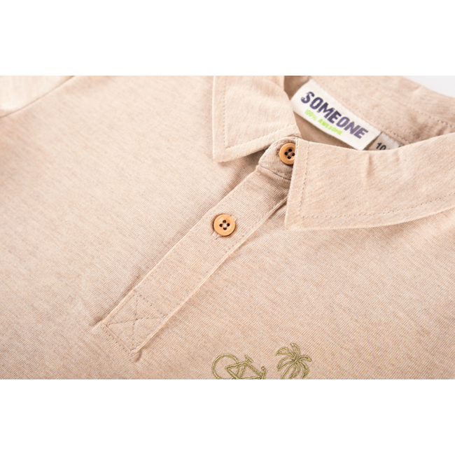 Someone - Polo Felix - Beige Melange
