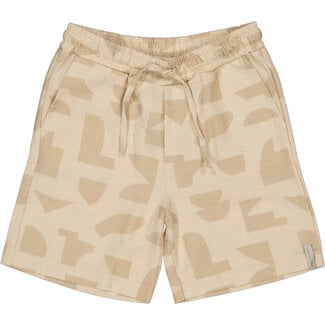 Levv Levv - Pants Bouwe - AOP Sand Graphic