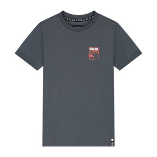 SKURK Skurk - T-shirt Taks - Grey
