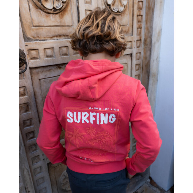 Skurk - Hoodie Saav - Raspberry