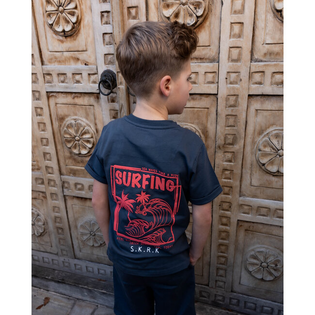 Skurk - T-shirt Taks - Grey