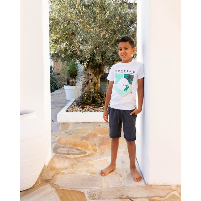 Skurk - T-shirt Taco - White