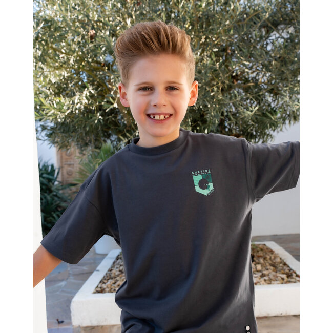 Skurk - T-shirt Tanzi - Grey