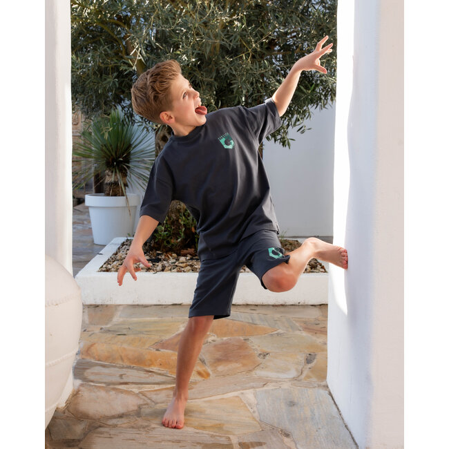 Skurk - T-shirt Tanzi - Grey