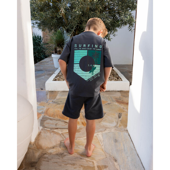 Skurk - T-shirt Tanzi - Grey