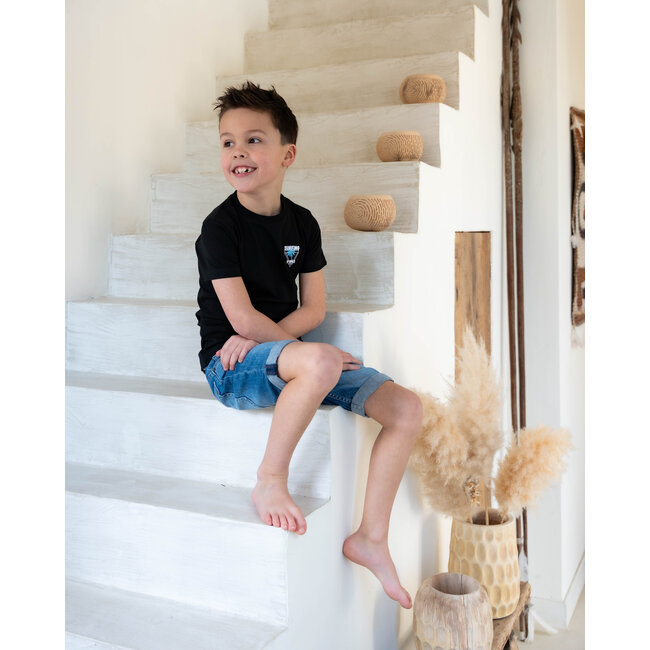 Skurk - T-shirt Taf - Black