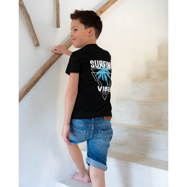 Skurk - T-shirt Taf - Black