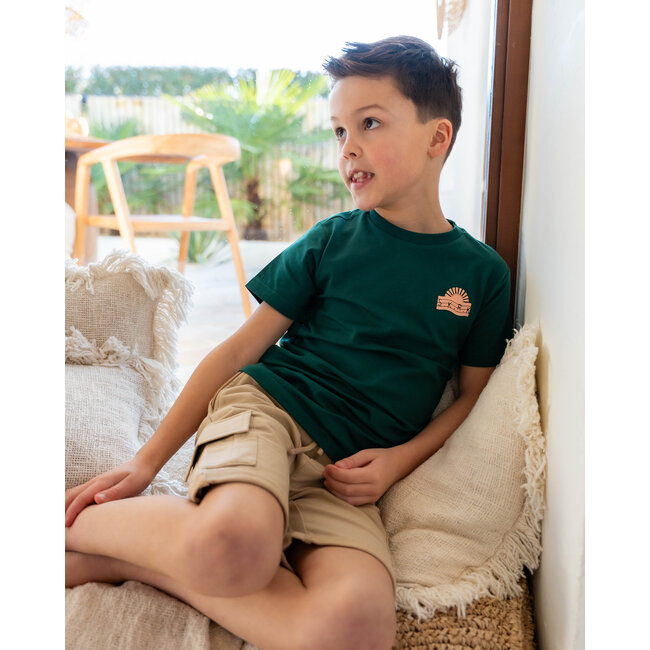 Skurk - T-shirt Tazi - Green