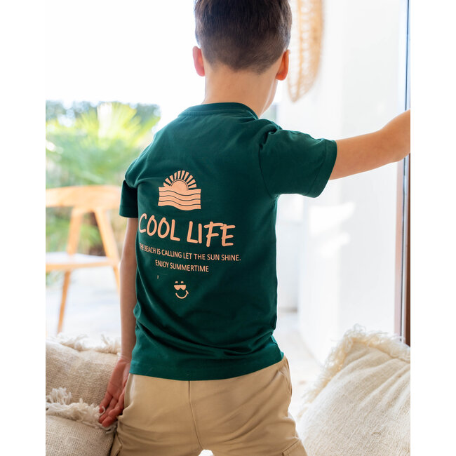 Skurk - T-shirt Tazi - Green