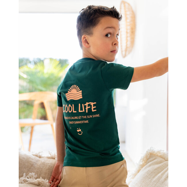 Skurk - T-shirt Tazi - Green