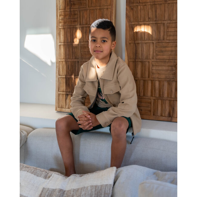 Skurk - Zip Overshirt Silly - Sand