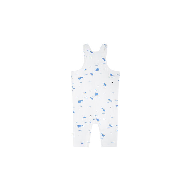 Petite Maison - Double Jersey Dungaree Silas - AOP Blue Whale