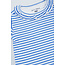 Petite Maison - T-shirt with Ruffle Detail Kayak - AOP Blue Stripe