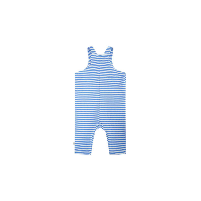 Petite Maison - Double Jersey Dungaree Silas - AOP Blue Stripe