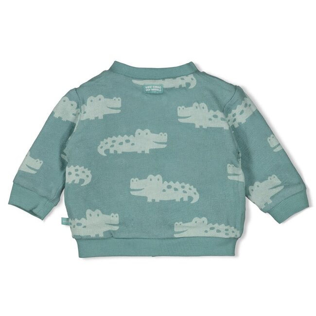 Feetje - Omkeerbaar Bomberjack Zeegroen - You Croc My World