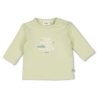 Feetje Feetje - Longsleeve Lime - You Croc My World