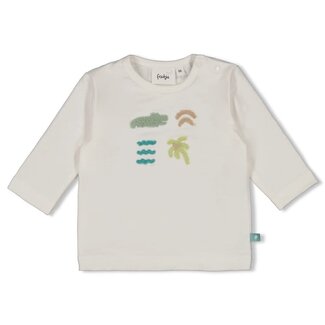 Feetje Feetje - Longsleeve Offwhite - You Croc My World