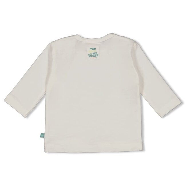 Feetje - Longsleeve Offwhite - You Croc My World
