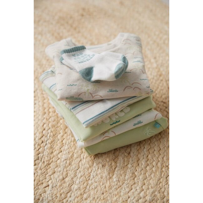 Feetje - Sweater AOP Relaxed Fit Offwhite Melange - You Croc My World