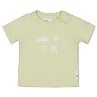 Feetje Feetje - T-shirt Lime - You Croc My World