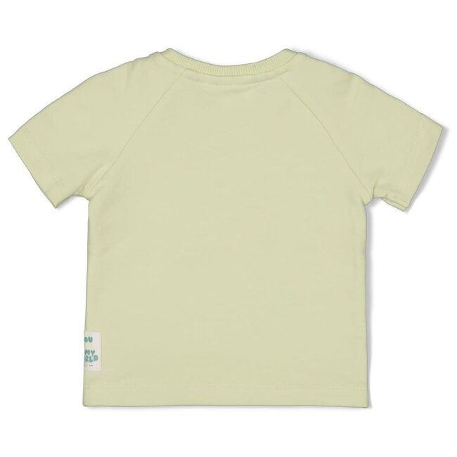 Feetje - T-shirt Lime - You Croc My World