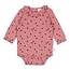 Feetje - Romper Ajour Rib AOP Roze - Ladybug