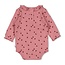 Feetje - Romper Ajour Rib AOP Roze - Ladybug