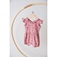 Feetje - Jumpsuit Ajour Rib AOP Roze - Ladybug