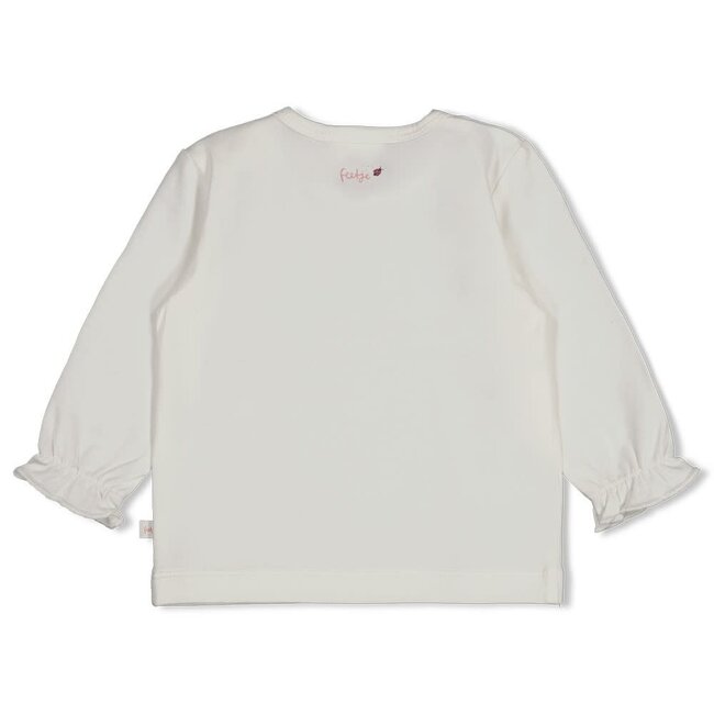 Feetje - Longsleeve Offwhite - Ladybug
